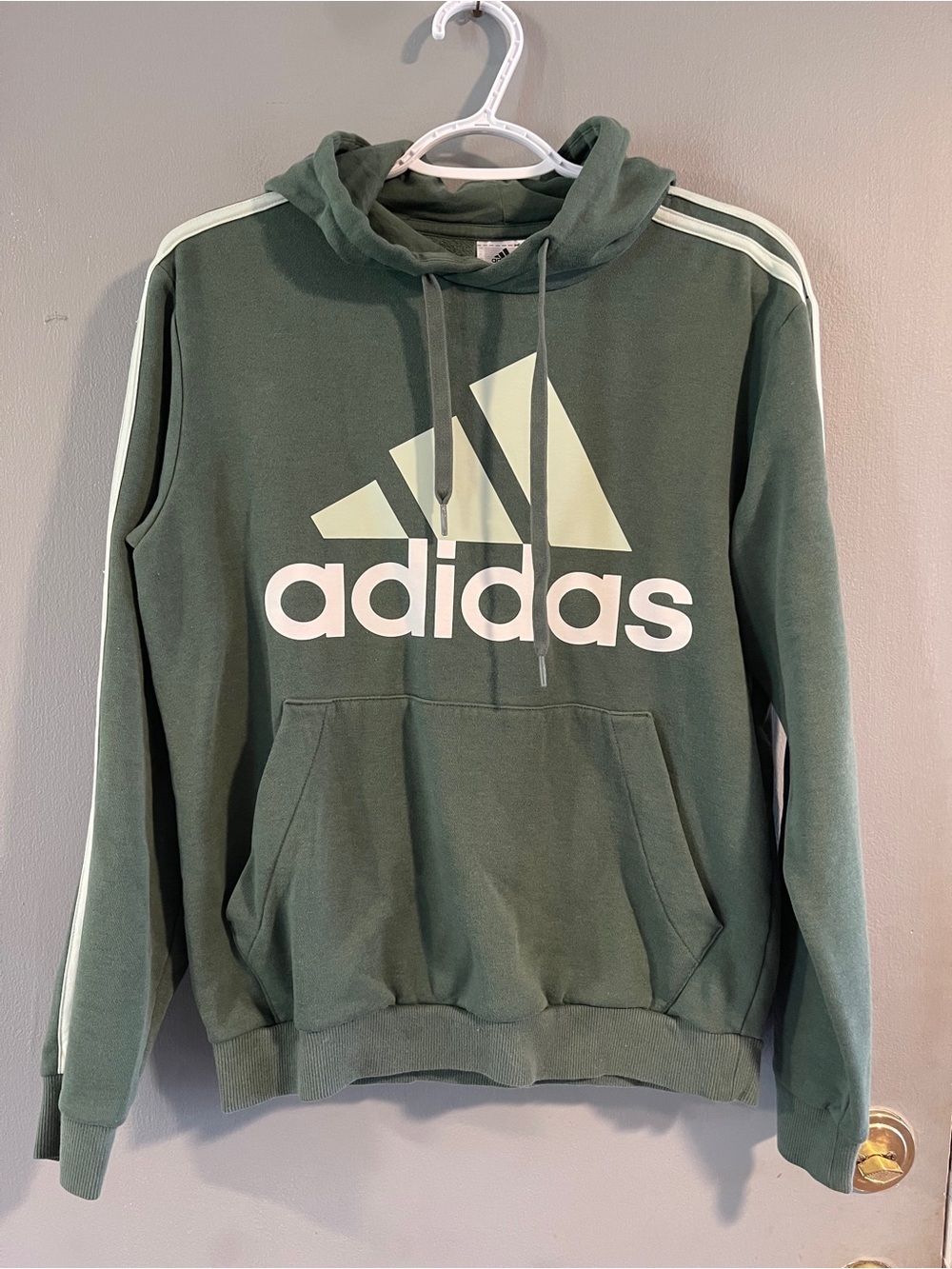 Adidas Essentials Hoodie 3-Stripes Men's Size Small